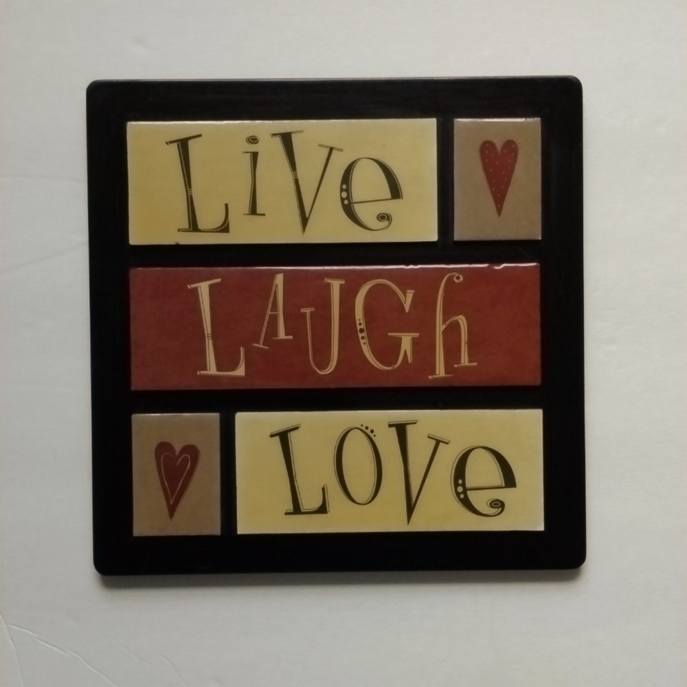Wall Decor - Live, Laugh, Love